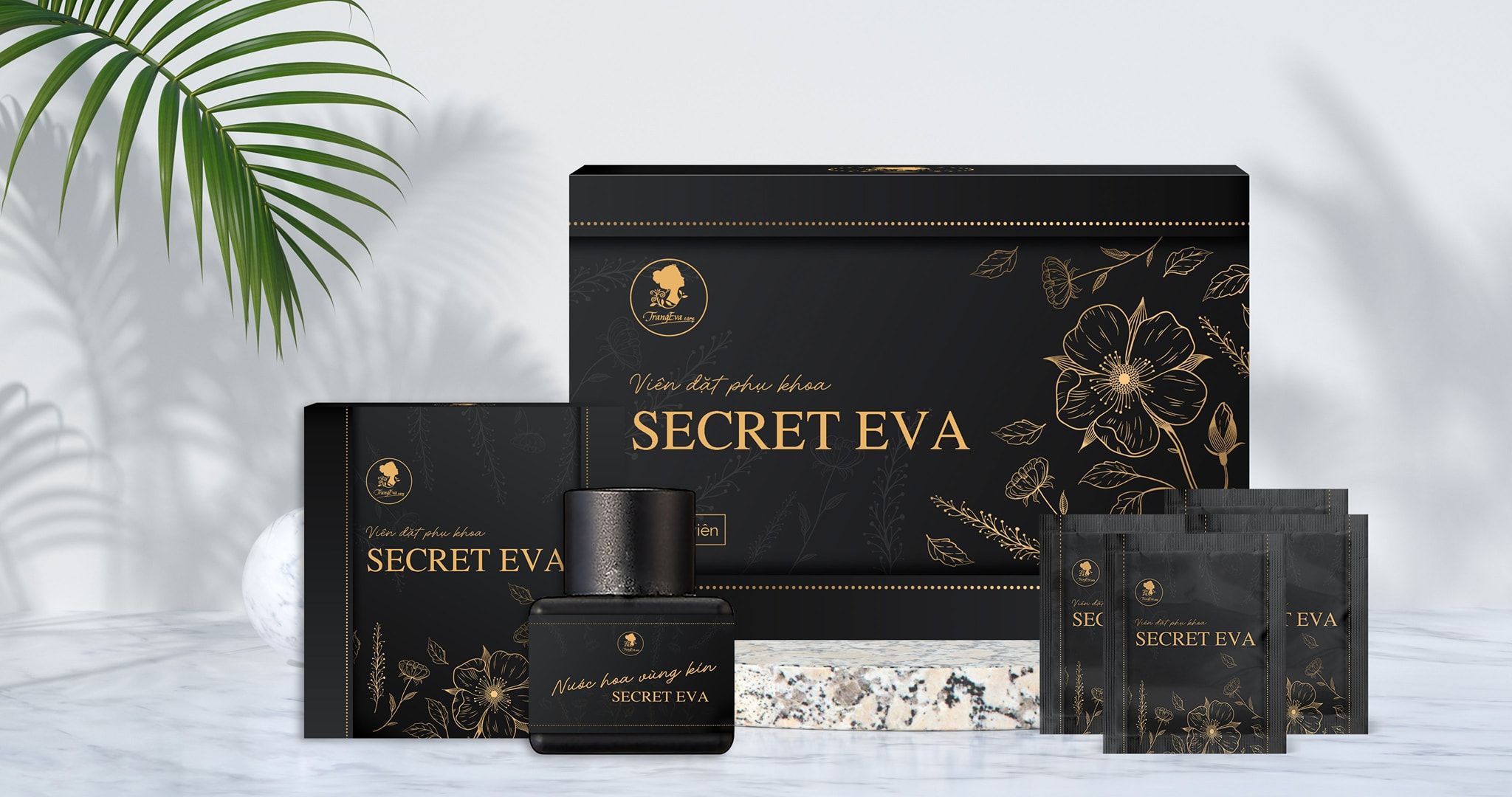 Viên đặt phụ khoa SECRET EVA hộp 8 viên