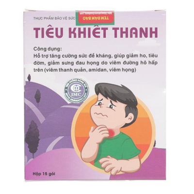 Thực phẩm bảo vệ sức khoẻ Tiêu Khiết Thanh hộp 15 gói