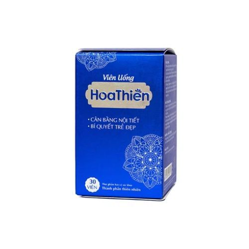 Viên uống bổ máu, tăng cường hoạt huyết Hoa Thiên hộp 30 viên