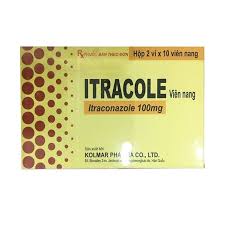 Thuốc kháng nấm Itracole hộp 20 viên