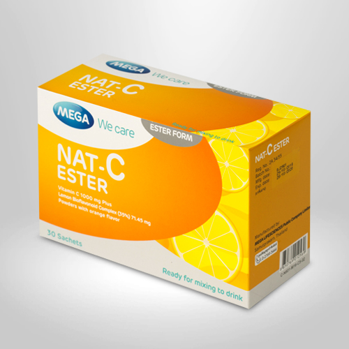 Bổ sung vitamin C NatC Ester hộp 30 gói Medigo