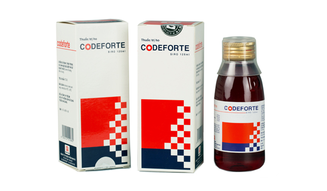Siro trị ho CODEFORTE hộp 1 chai 125ml | Medigo