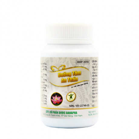 Dưỡng Tâm An Thần hộp 100 viên-2