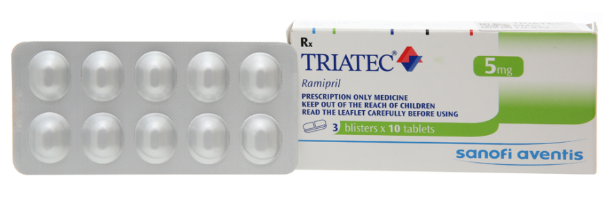 Thuốc điều trị tăng huyết áp Triatec 5mg hộp 30 viên-3