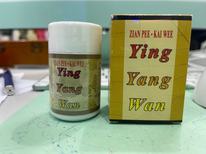 Hỗ trợ tăng cân hiệu quả Ying Yang Wan hộp 1 lọ 33 viên nang