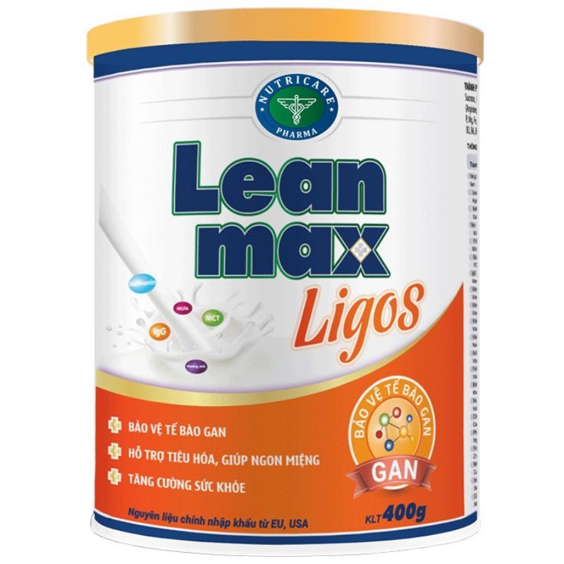 Sữa bột Lean Max Ligos lon 400g