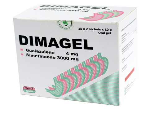 Thuốc điều trị đau dạ dày Dimagel hộp 30 gói x 10g