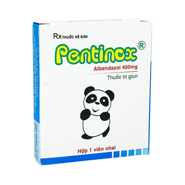 Thuốc tẩy giun Pentinox hộp 1 viên-3