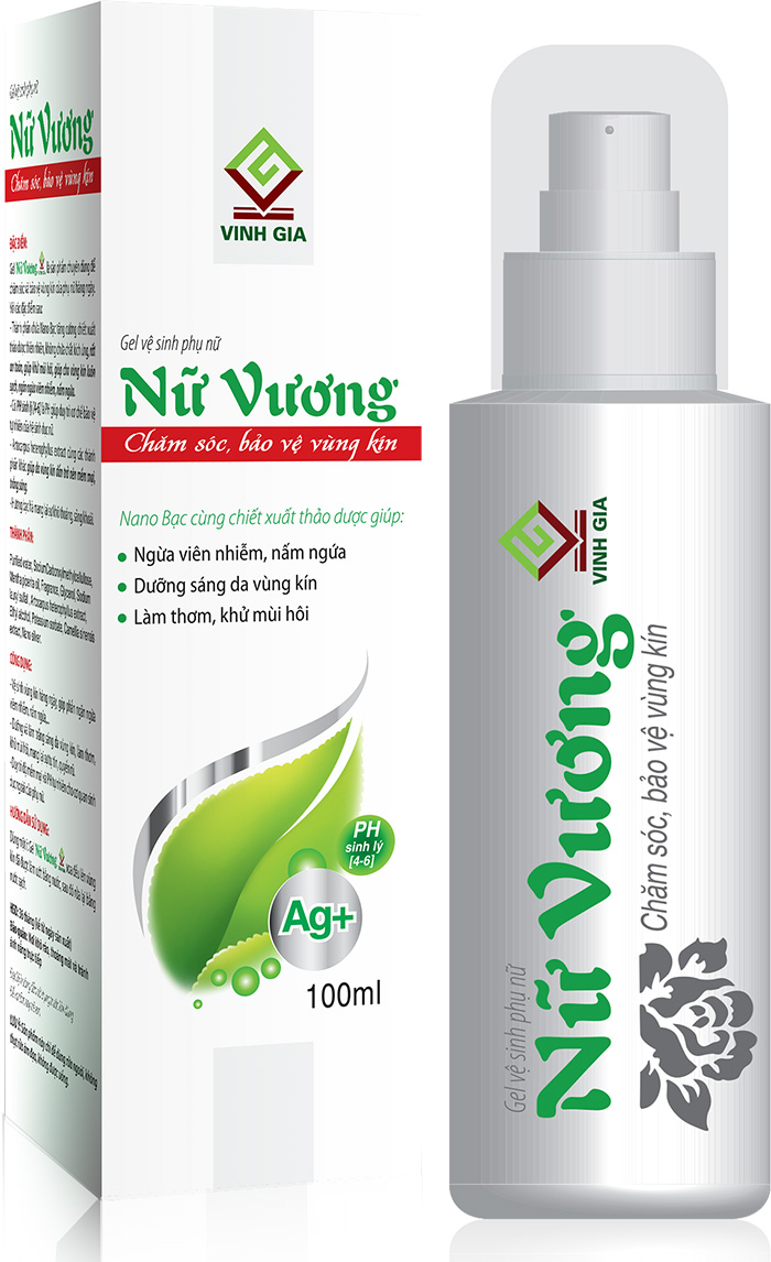 Gel vệ sinh phụ nữ Nữ Vương hộp 1 chai 100ml