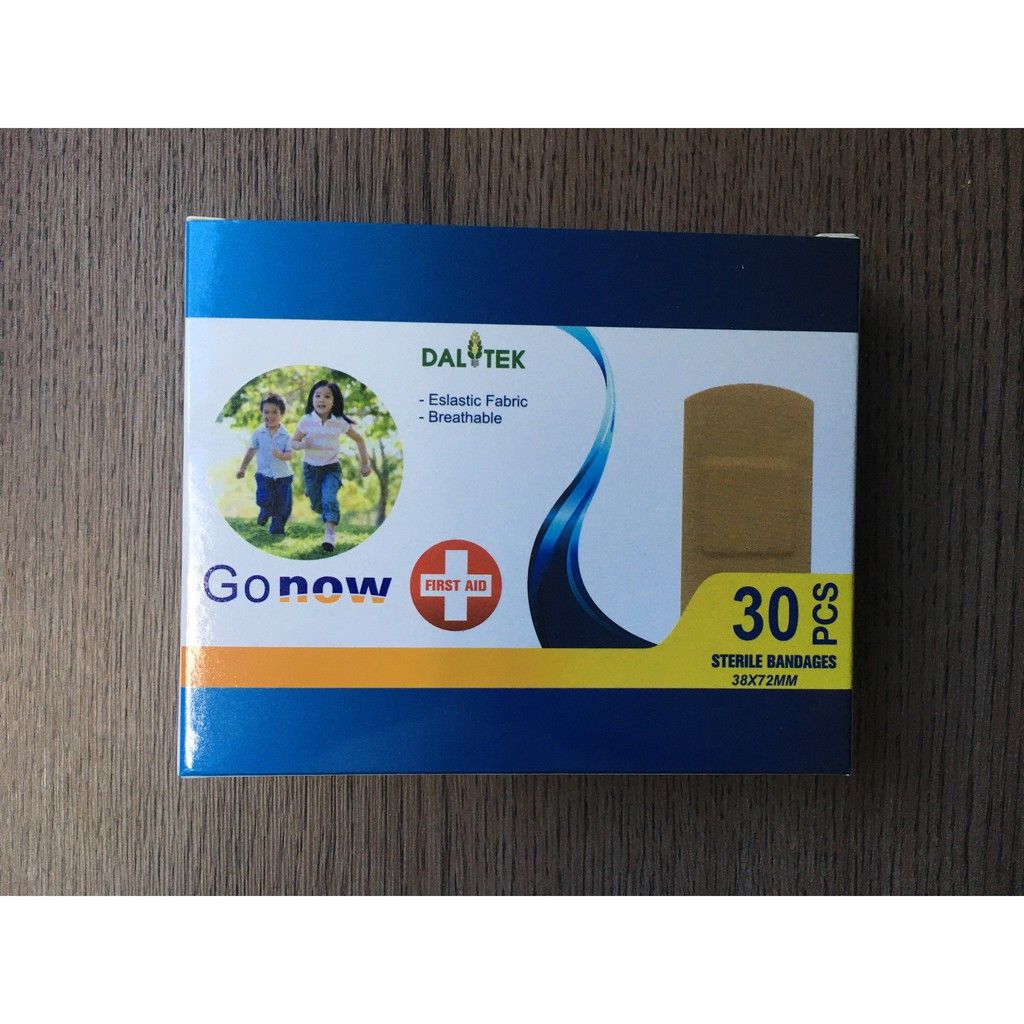 Băng cá nhân Go Now hộp 30 miếng