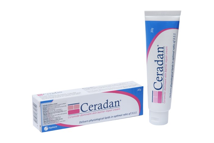 Kem dưỡng ẩm cho da khô Ceradan Skin Barrier Repair Cream hộp 1 tuýp 30g-2
