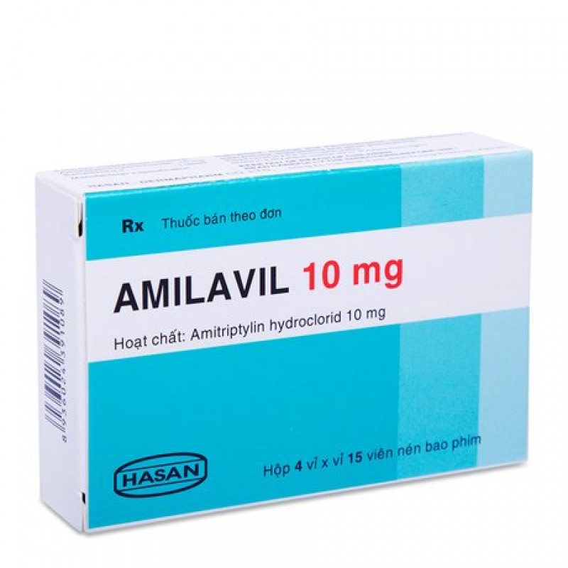Thuốc chống trầm cảm Amilavil 10mg hộp 60 viên-2