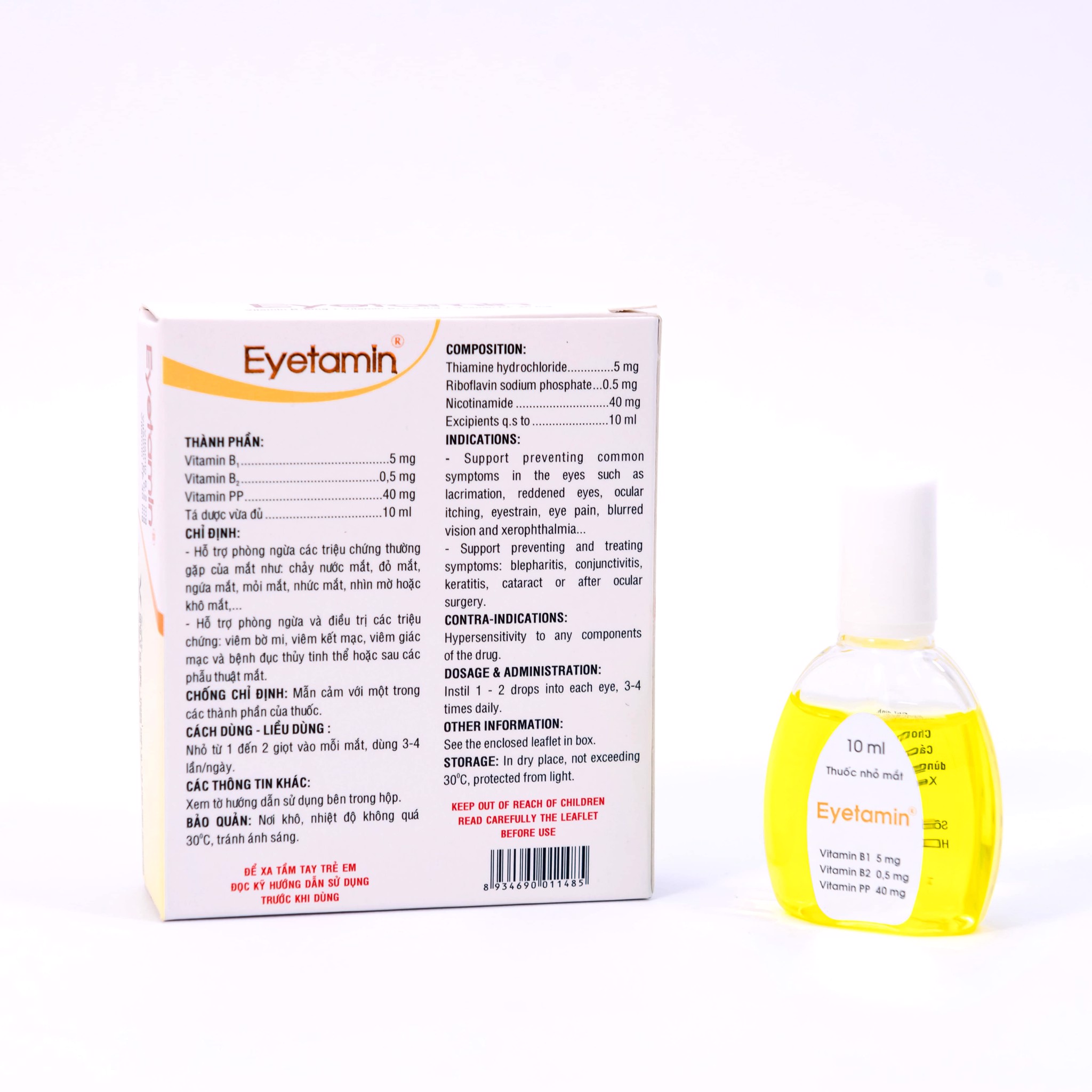 Dung dịch nhỏ mắt Eyetamin hộp 1 lọ 10ml-3