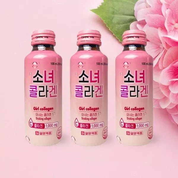 Nước uống bổ sung Collagen Girl Collagen 1000 hộp 10 chai x 100ml | Medigo