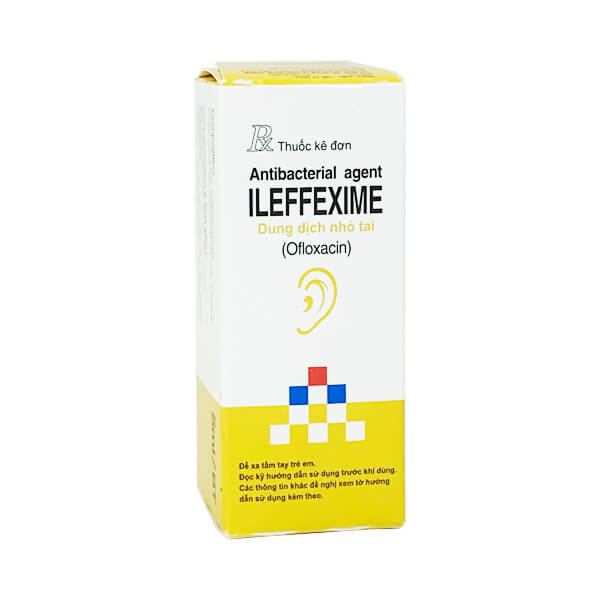 Dung dịch nhỏ tai ILEFFEXIME hộp 1 lọ 15ml