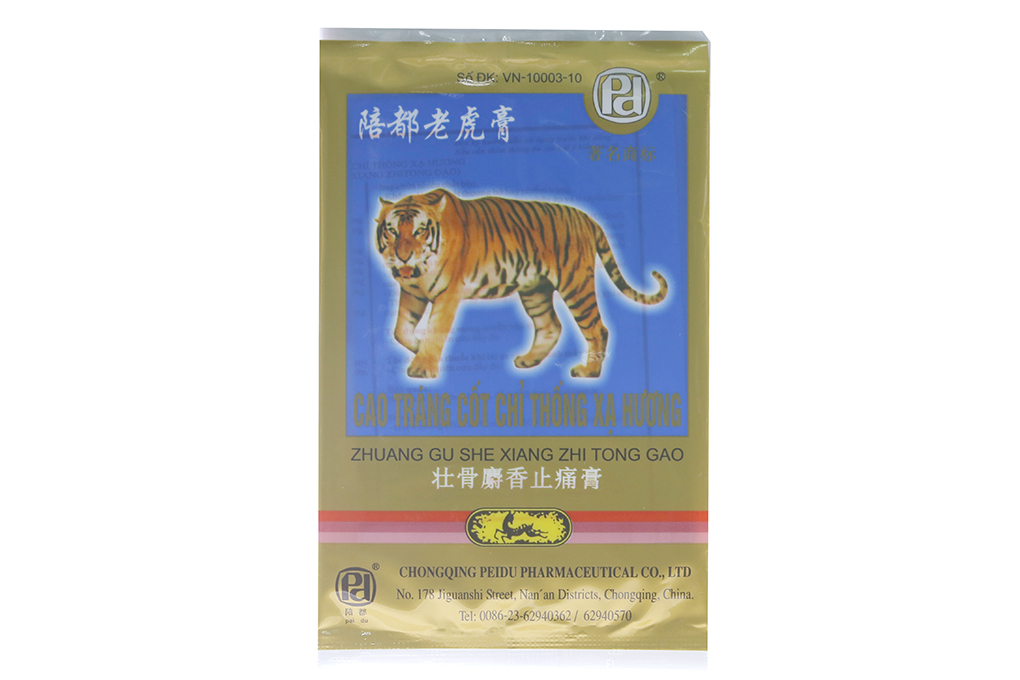 Cao dán Cốt Chỉ Thống Xạ Hương hộp 4 miếng