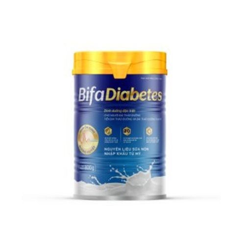 Sữa dành cho người tiểu đường Bifa Diabetes ( mẫu mới) lon 800g