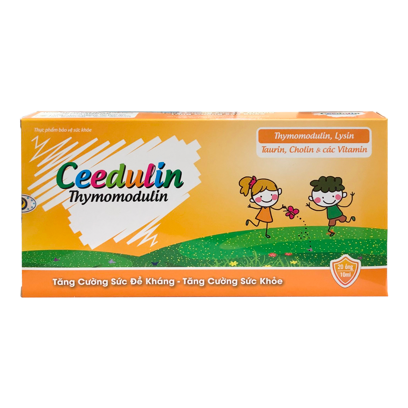 Cedu Compound Tăng cường sức đề kháng Ceedulin Thymomodulin hộp 20 ống x 10 ml