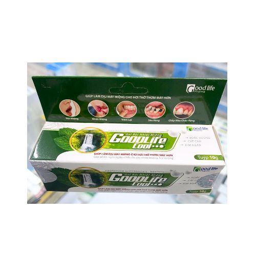 Gel nhiệt miệng GoodLife Cool hộp 1 tuýp 10g