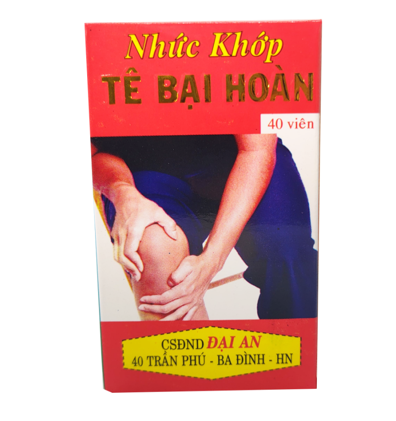 Thuốc xương khớp Nhức Khớp Tê Bại Hoàn hộp 1 lọ 40 viên
