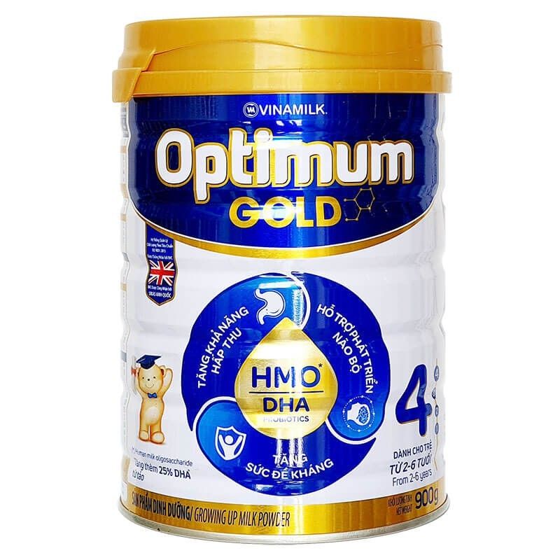 Sữa bột Optimum Gold 4 hộp 900g