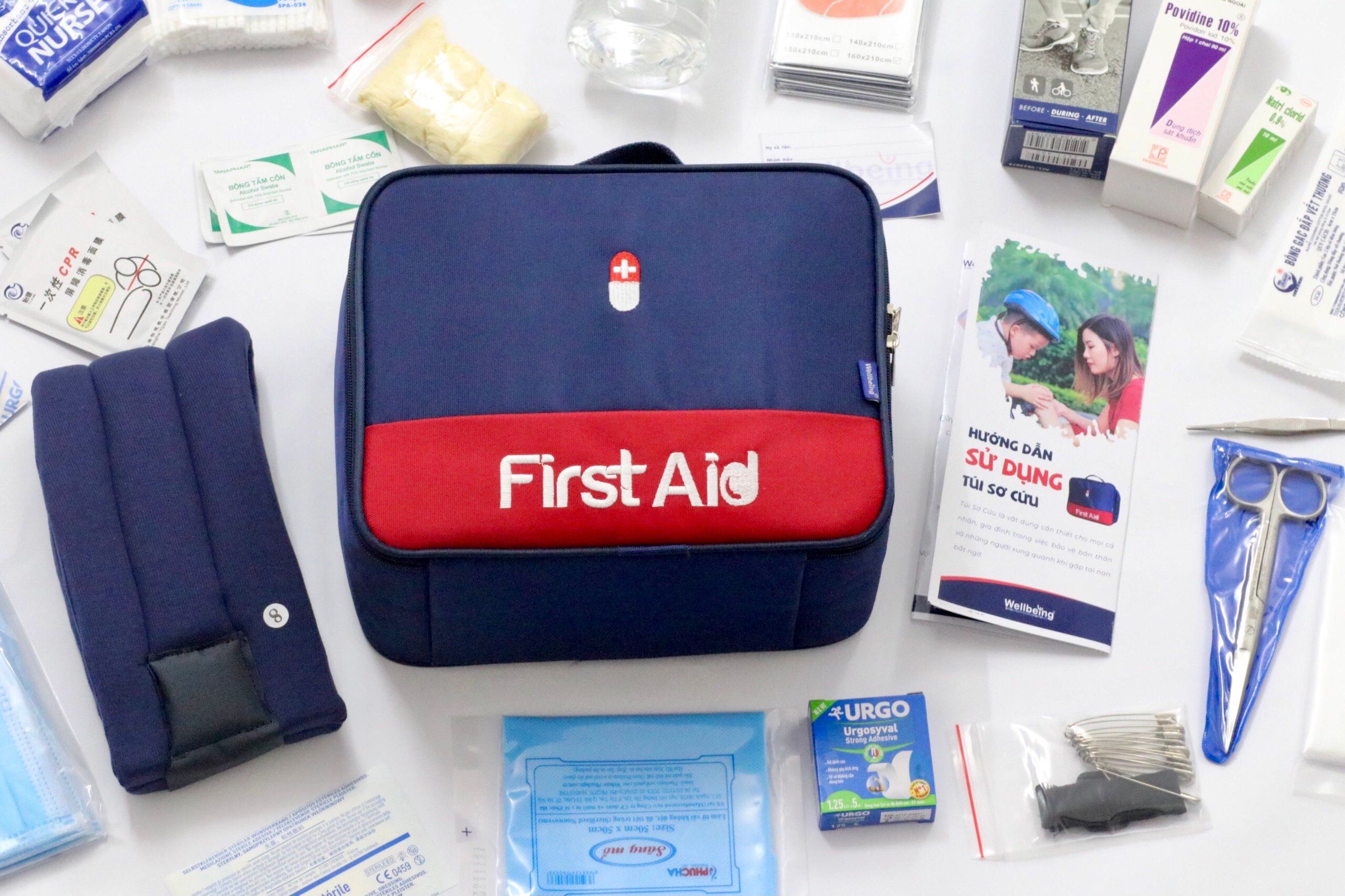 Bộ túi sơ cứu Safe Bag Wellbeing Medigo
