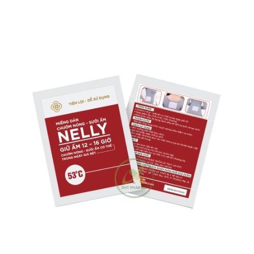 Miếng dán chườm nóng- giữ ấm Nelly túi 10 gói
