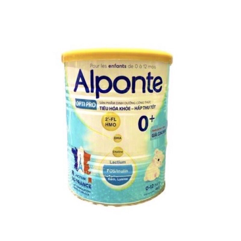 Sữa dinh dưỡng cho người trưởng thành Alponte Optipro 0+ lon 400g