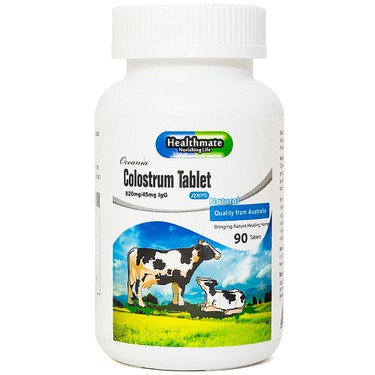 Hỗ trợ tăng cường sức đề kháng sữa non Oceania Colostrum 820mg/45mg IgG Tablet hộp 90 viên