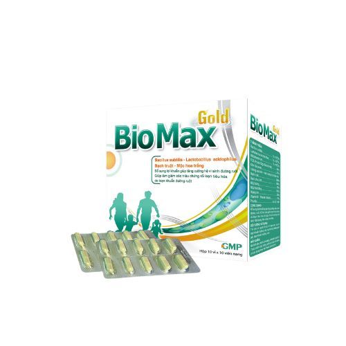 Men vi sinh điều trị rối loạn tiêu hóa, hấp thu tốt Bio Max Gold (Đức ...