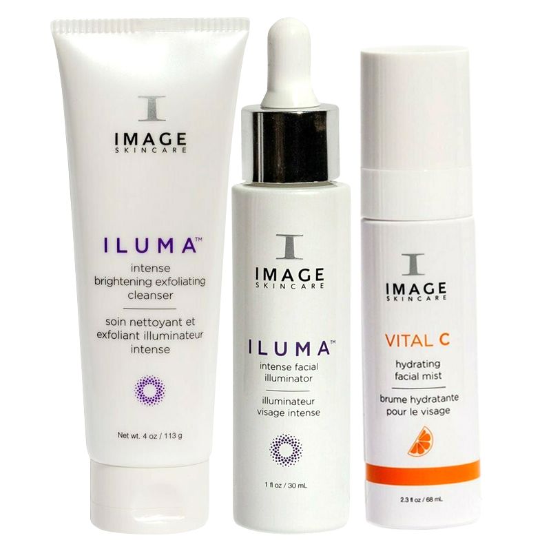 Bộ 3 sản phẩm điều trị đốm nâu Image Skincare ILUMA & VITAL C