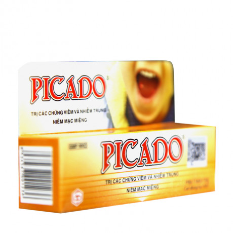 Gel bôi nhiệt miệng Picado hộp 1 tuýp 10g-2