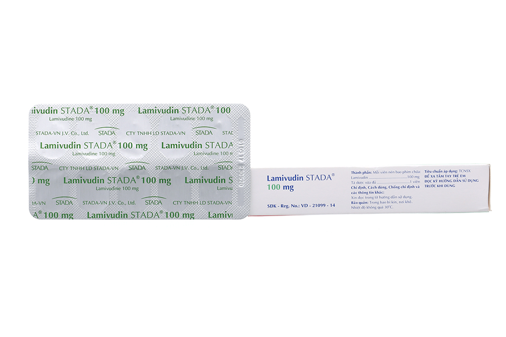 Thuốc trị viêm gan B Lamivudin Stada 100mg hộp 30 viên-2