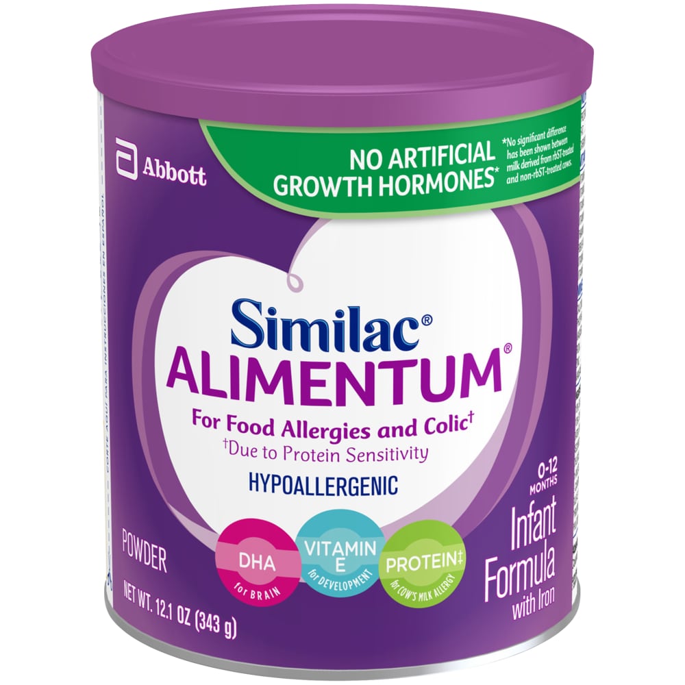 Sữa bổ sung cho trẻ dị ứng đạm bò Sữa Similac ALIMENTUM lon 400g