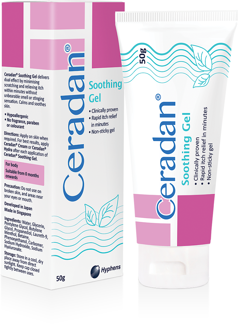 Kem dưỡng ẩm Ceradan Soothing Gel hộp 1 tuýp 50g-2