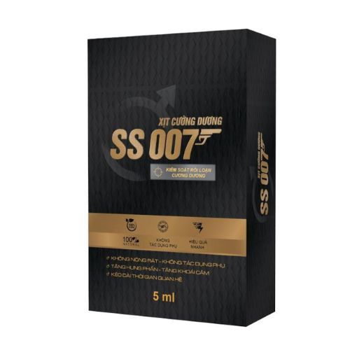 Xịt tăng cường sinh lý SS 007 hộp 1 chai 5ml