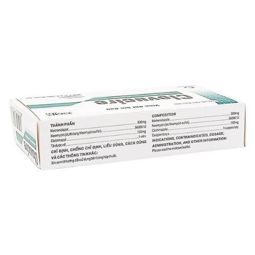 Viên đặt âm đạo Clovucire hộp 2 vỉ x 6 viên đặt-4