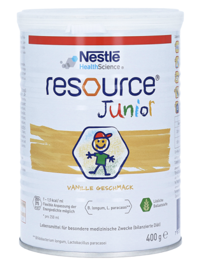 Sữa tăng cân và chiều cao cho trẻ Reource Junior lon 400g
