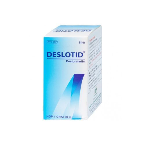 Thuốc dị ứng Deslotid chai siro 30ml-2