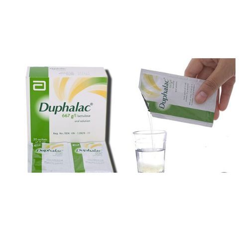 Thuốc trị táo bón Duphalac hộp 20 gói x 15ml-5