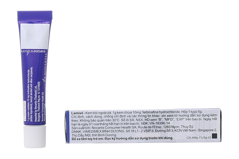 Kem bôi trị nấm da Lamisil tuýp 5g-2