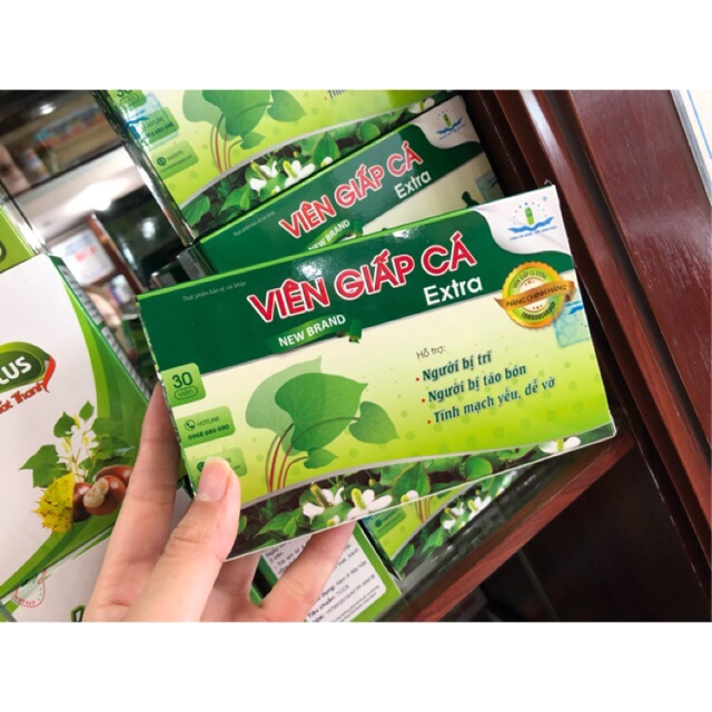 Viên Giấp Cá Extra hộp 30 viên