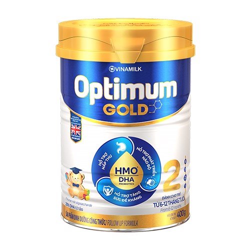 Sữa bột Optimum GOLD 2 lon 400g