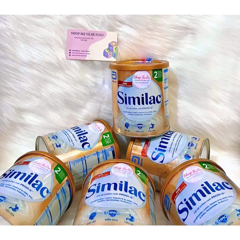 Sữa cho bé từ 6-12 tháng Similac HMO+ số 2 lon 900g