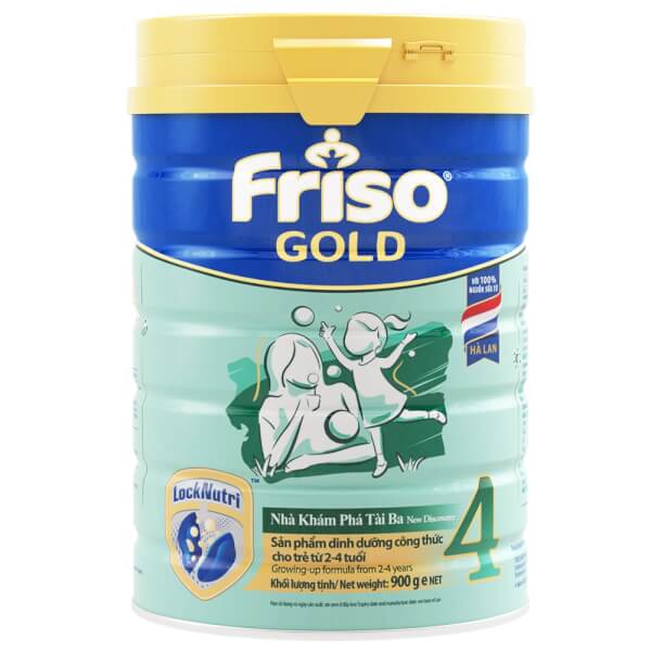 Sữa bột Friso Gold 4 lon 900g