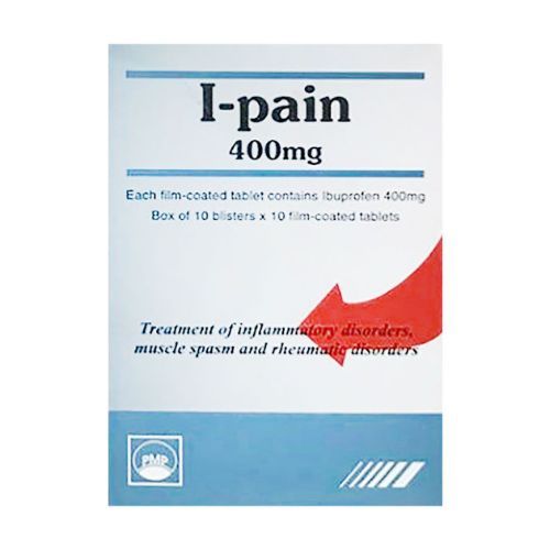 Thuốc giảm đau, kháng viêm I-Pain 400mg hộp 10 vỉ x 10 viên-3