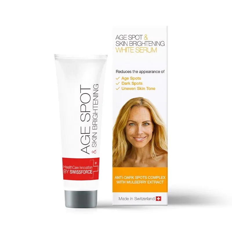 Serum chống lão hóa và làm sáng da Swissforce Age Spot And Skin Brightening hộp 1 tuýp 30ml