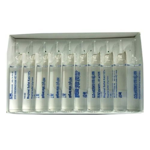 Thuốc tiêm, dịch truyền Magnesi sulfate Kabi 15%
hộp 10 ống x 10ml-3