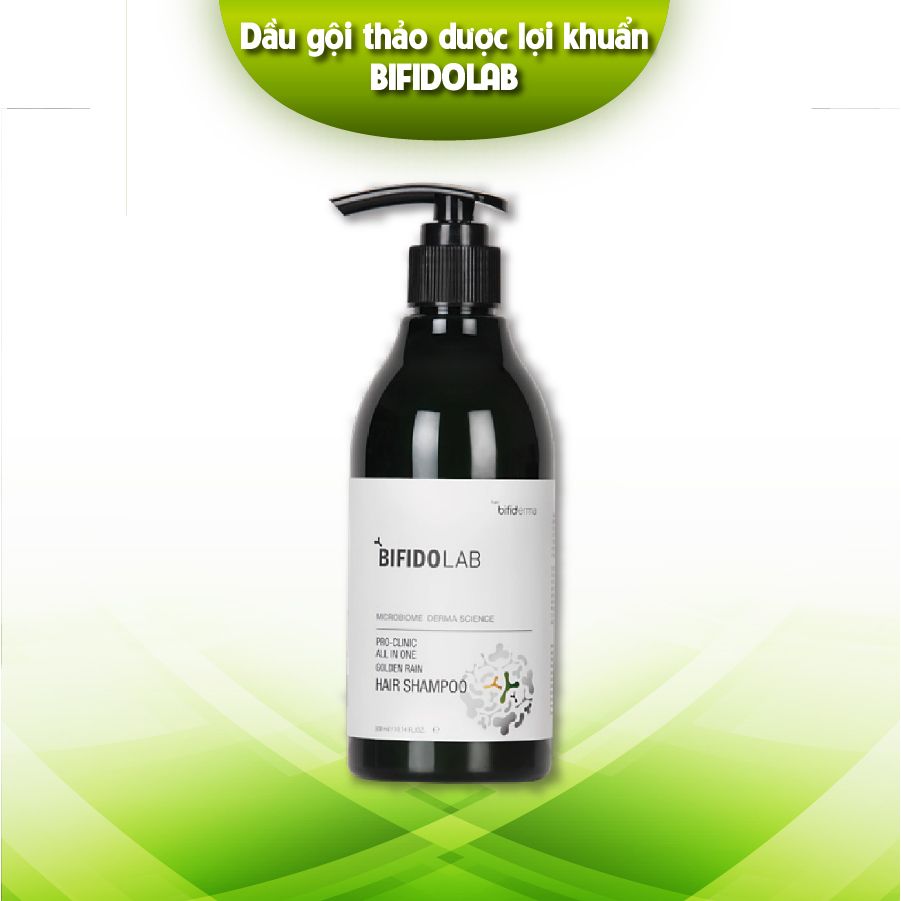 Dầu gội thảo dược BIFIDOLAB 300ml tặng Kẹo Ho Tắc Vàng 20 viên