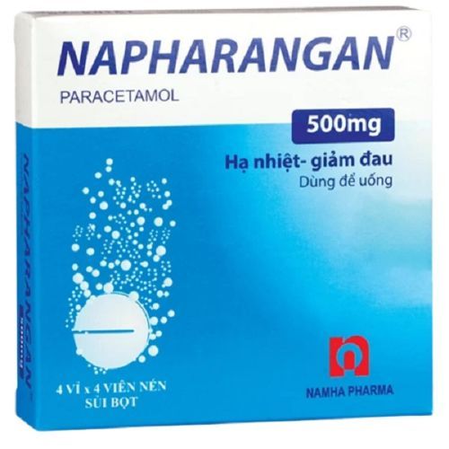 Thuốc hạ sốt, giảm đau Napharangan 500mg hộp 16 viên-7